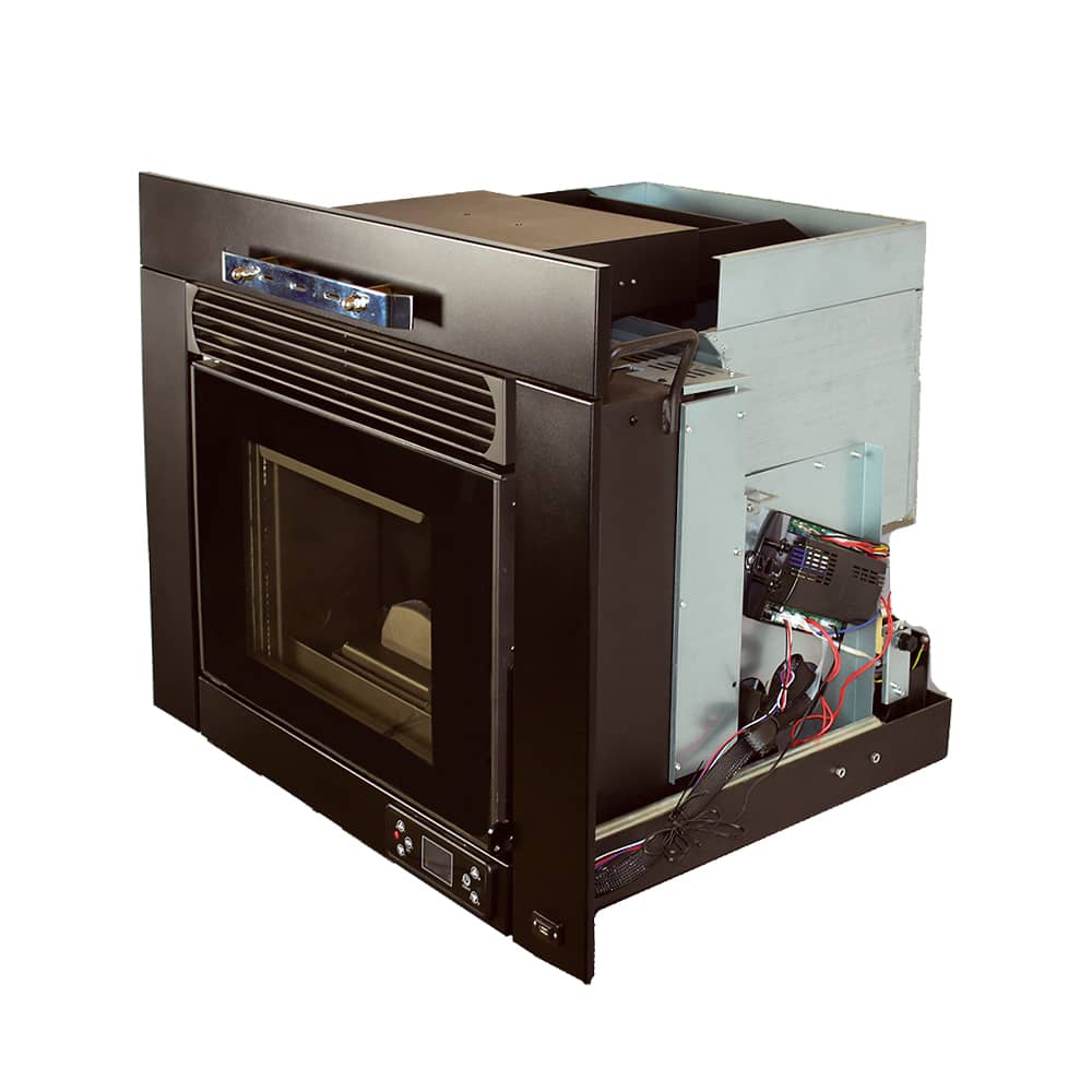 Enervill estufa de pellets Insertable Ulises 12 Kw - Imagen 3