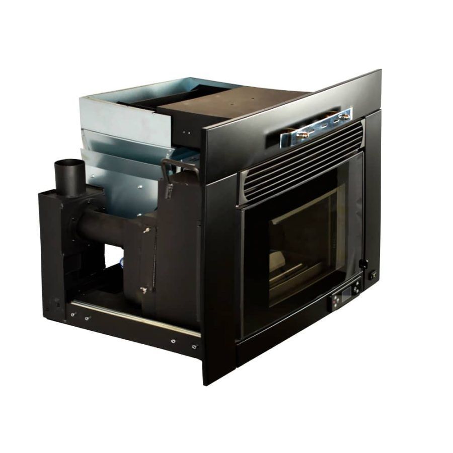 Enervill estufa de pellets Insertable Canalizable Ulises 12 Kw