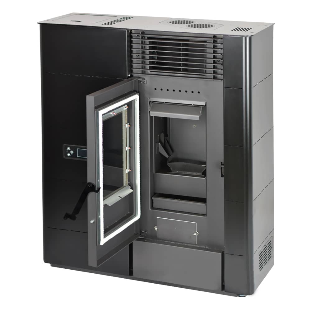 Enervill estufa de pellets de pasillo Venus 14 Kw - Imagen 3