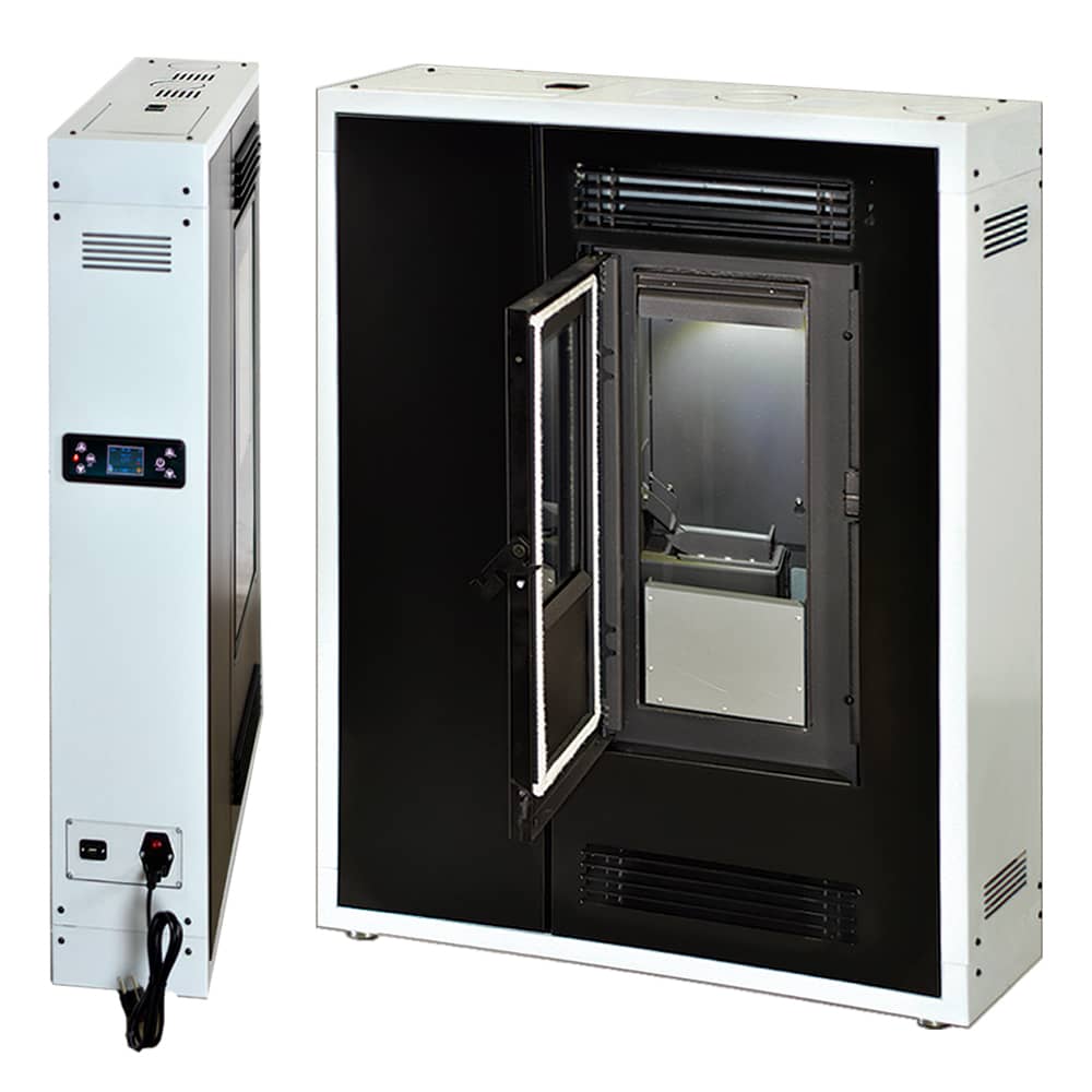 Enervill estufa de pellets de pasillo Zeus 10 Kw - Imagen 2