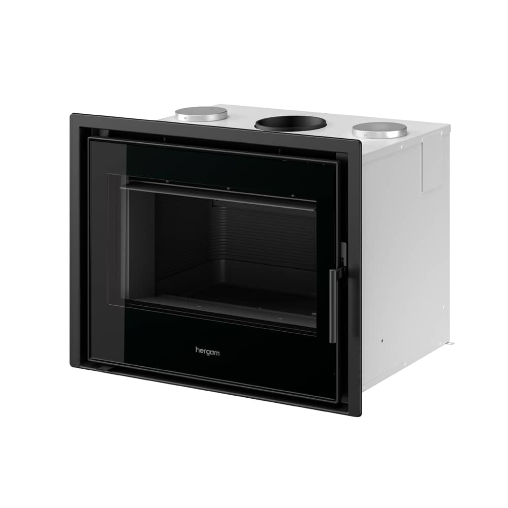 Hergom Chimenea insertable de leña Serie C16/70 8 Kw - Imagen 2