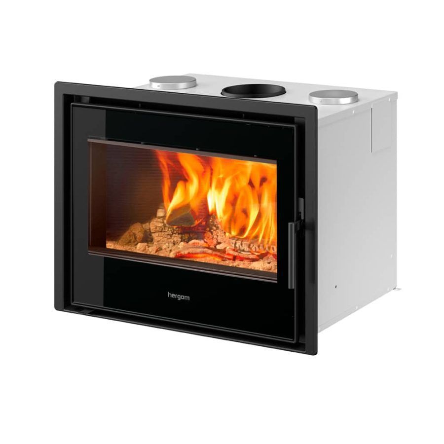 Hergom Chimenea insertable de leña Serie C16/70 8 Kw