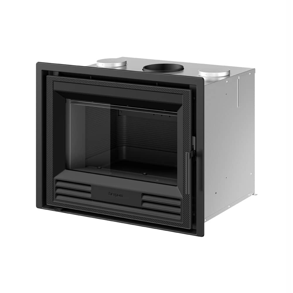 Hergom Chimenea insertable de leña Serie C3/70 8 Kw - Imagen 2