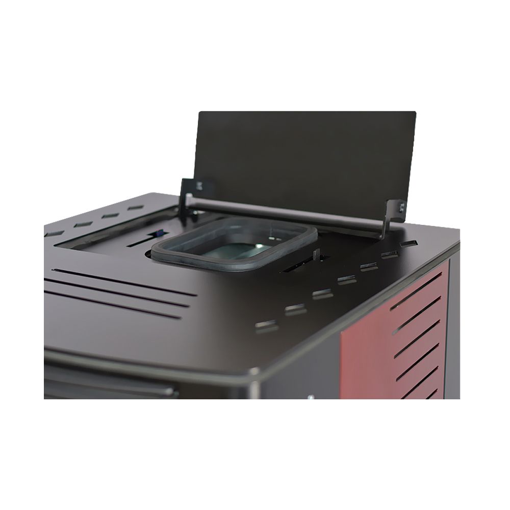 Enervill estufa de pellets Canalizable Vulcano 16 Kw - Imagen 5