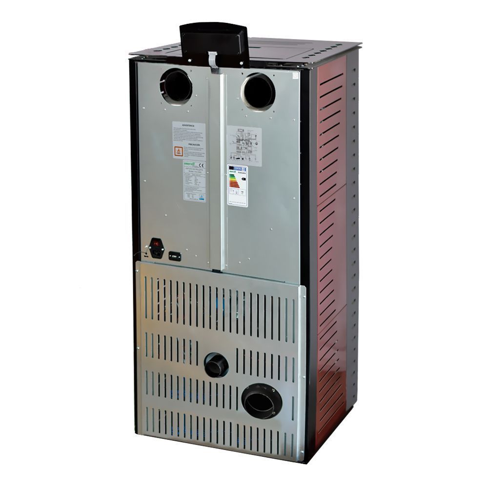 Enervill estufa de pellets Canalizable Vulcano 16 Kw - Imagen 6